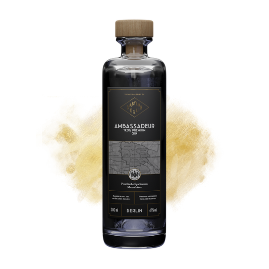 Babylon Berlin präsentiert Ambassadeur 1920er Jahre Gin